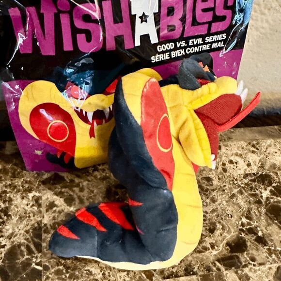 Disney Parks Wishables Good vs. Evil Plush SET Micro D23 Fan Event NEW 6-PC SET - Picture 10 of 16